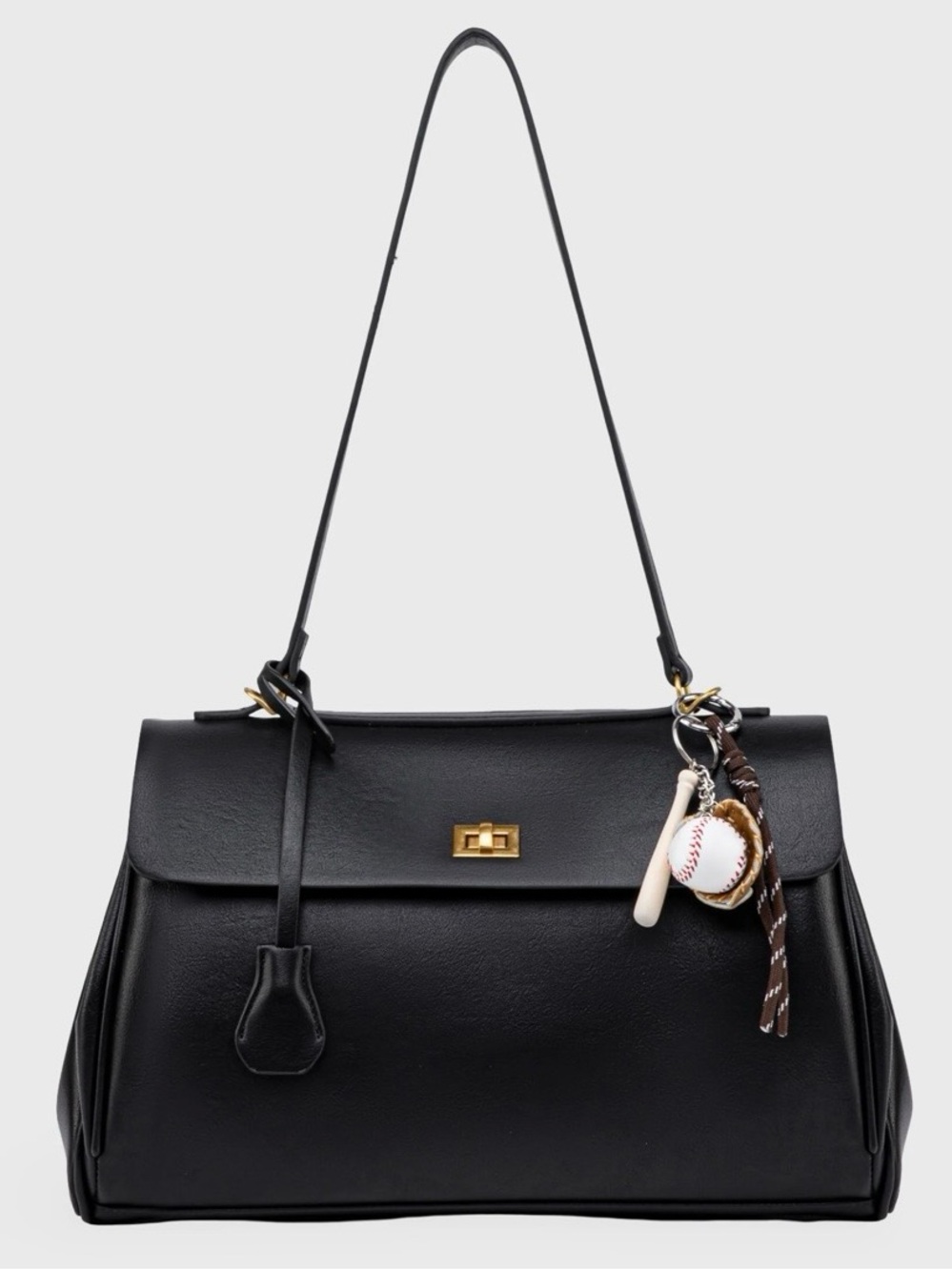 Vovia Bags Black Ciara Vintage Shoulder Bag